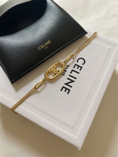 bracelet celine knot|Celine triomphe bracelet.